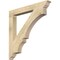 Ekena Millwork Balboa Traditional Rough Sawn Bracket, Douglas Fir, 4"W x 36"D x 36"H BKT04X36X36BOA01RDF - alternate 1